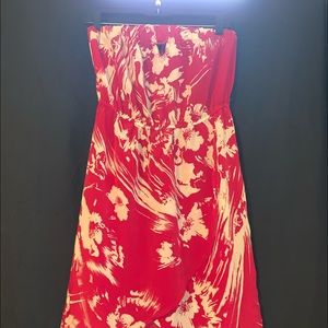 Strapless sundress